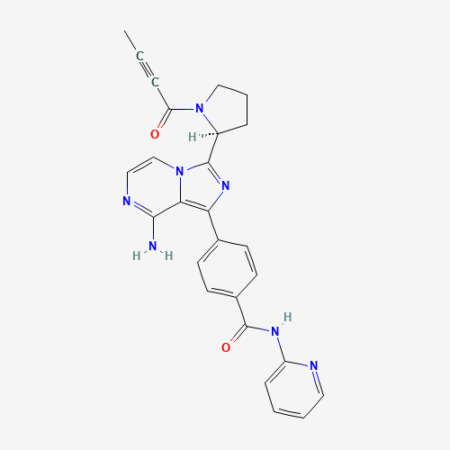 2D chemical (molecular) structure of Acalabrutinib