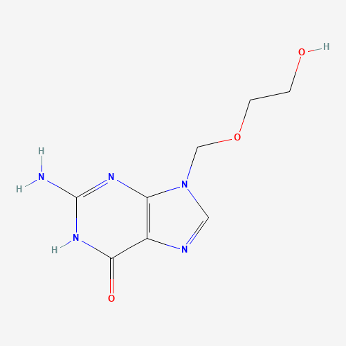 2D chemical (molecular) structure of Aciclovir