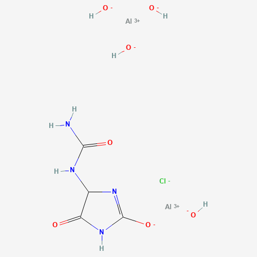 2D chemical (molecular) structure of Alcloxa