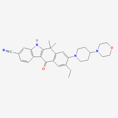2D chemical (molecular) structure of Alectinib