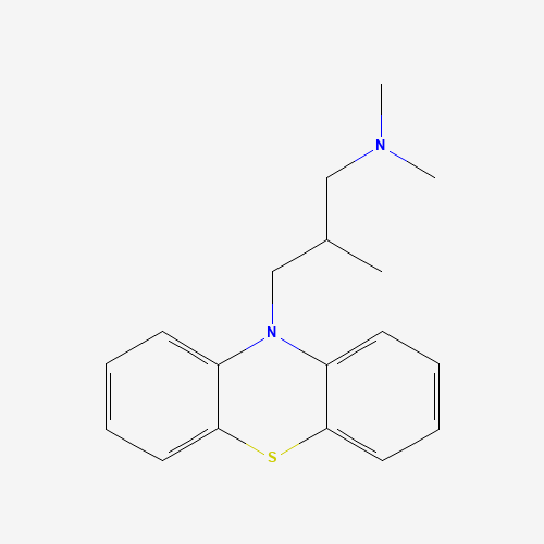 2D chemical (molecular) structure of Alimemazine