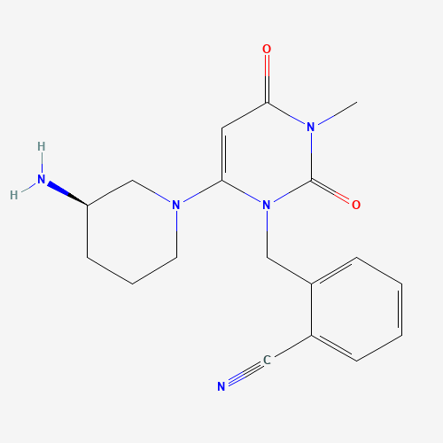 2D chemical (molecular) structure of Alogliptin
