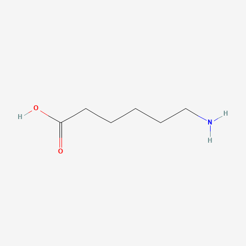 2D chemical (molecular) structure of Aminocaproic acid