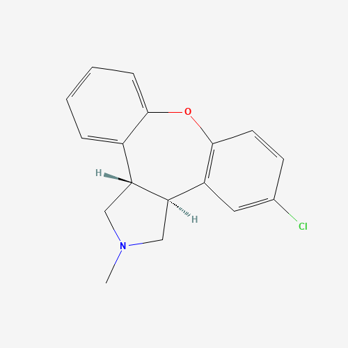 2D chemical (molecular) structure of Asenapine