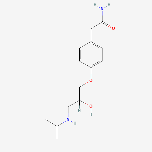 2D chemical (molecular) structure of Atenolol