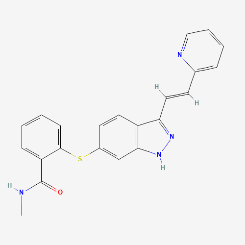 2D chemical (molecular) structure of Axitinib