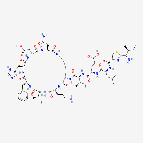 2D chemical (molecular) structure of Bacitracin