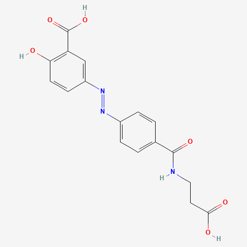 2D chemical (molecular) structure of Balsalazide