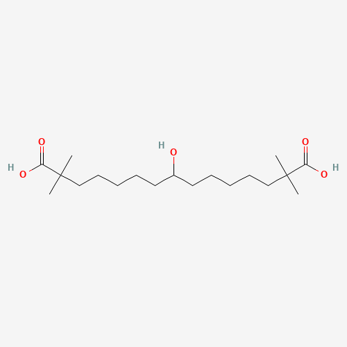 2D chemical (molecular) structure of Bempedoic acid
