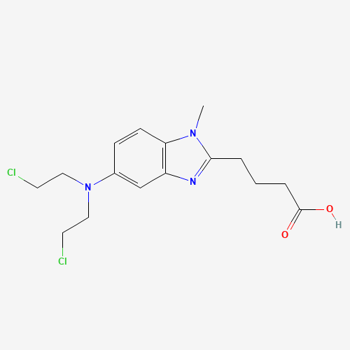 2D chemical (molecular) structure of Bendamustine