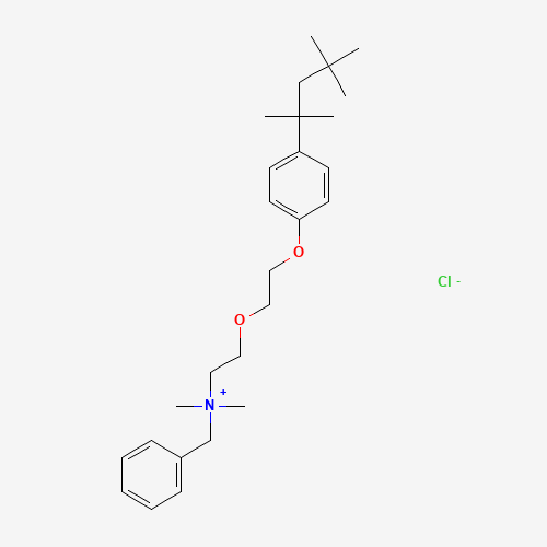 2D chemical (molecular) structure of Benzethonium chloride