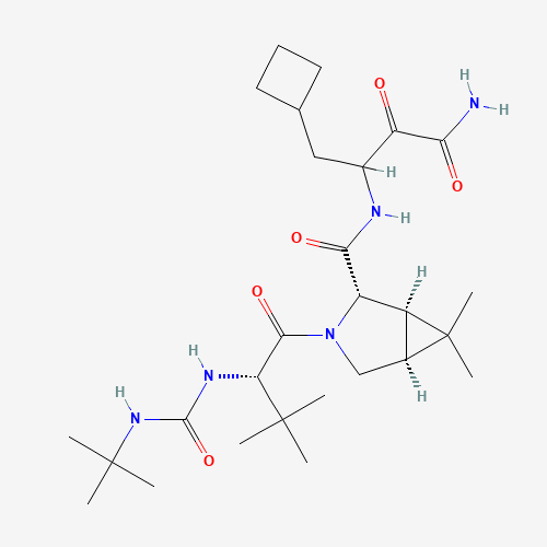 2D chemical (molecular) structure of Boceprevir
