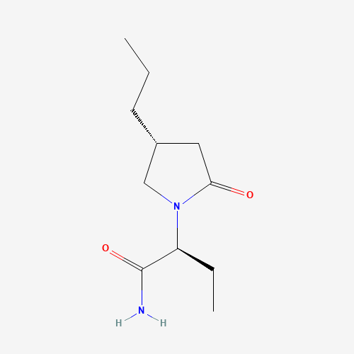 2D chemical (molecular) structure of Brivaracetam