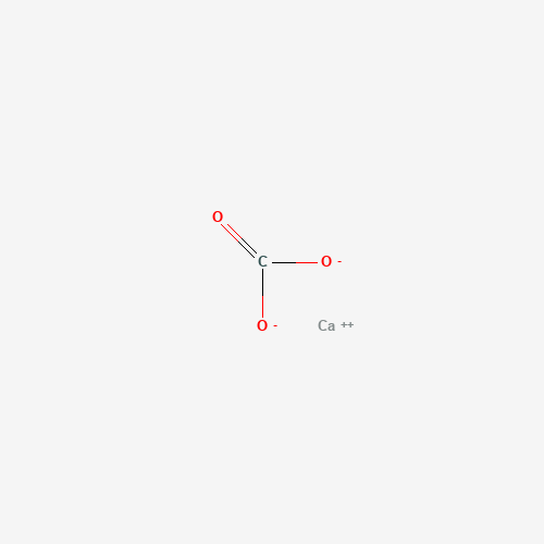 2D chemical (molecular) structure of Calcium carbonate