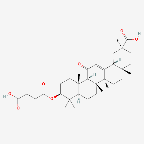 2D chemical (molecular) structure of Carbenoxolone