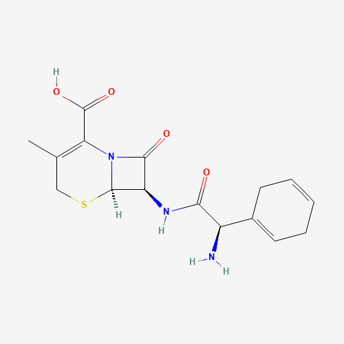 2D chemical (molecular) structure of Cefradine