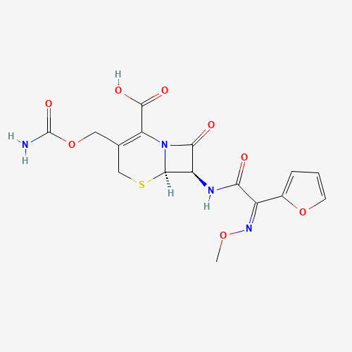 2D chemical (molecular) structure of Cefuroxime