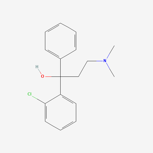 2D chemical (molecular) structure of Chlophedianol
