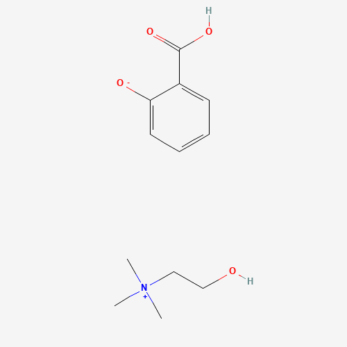 2D chemical (molecular) structure of Choline salicylate