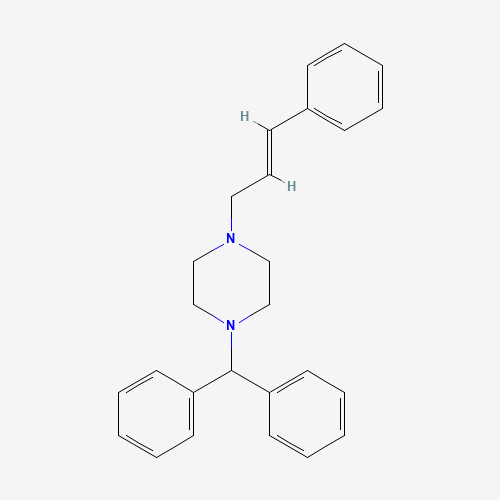 2D chemical (molecular) structure of Cinnarizine