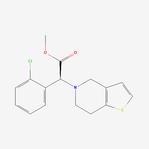 2D chemical (molecular) structure of Clopidogrel