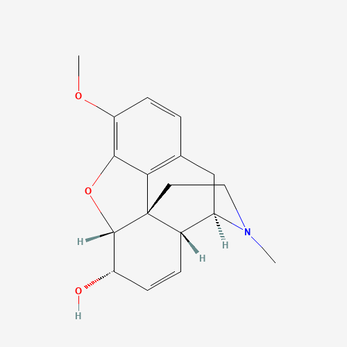 2D chemical (molecular) structure of Codeine