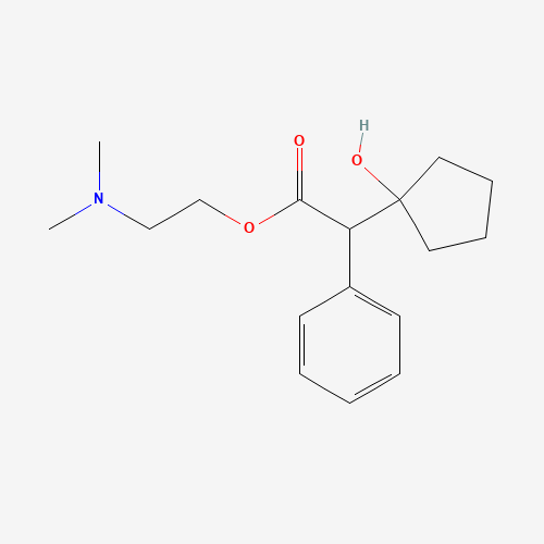 2D chemical (molecular) structure of Cyclopentolate