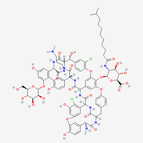 2D chemical (molecular) structure of Dalbavancin