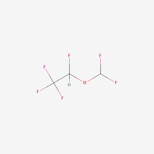 2D chemical (molecular) structure of Desflurane