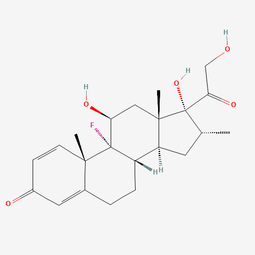 2D chemical (molecular) structure of Dexamethasone