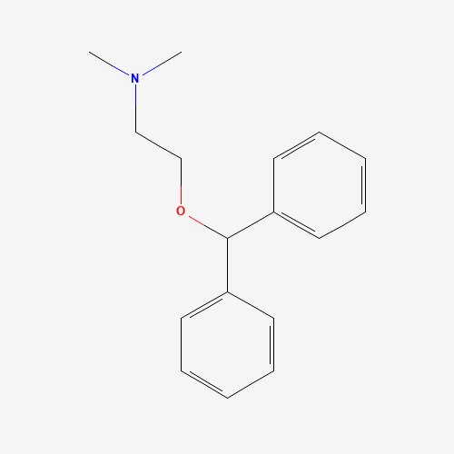 2D chemical (molecular) structure of Diphenhydramine