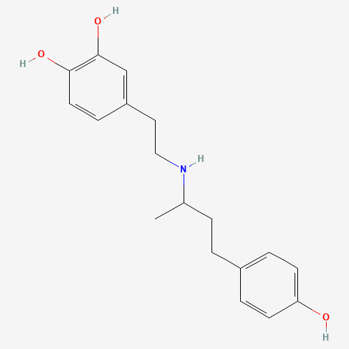 2D chemical (molecular) structure of Dobutamine