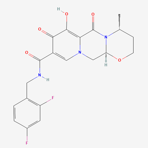 2D chemical (molecular) structure of Dolutegravir