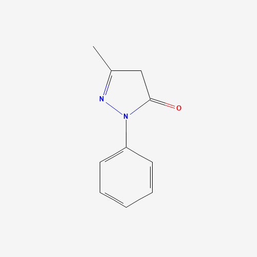 2D chemical (molecular) structure of Edaravone