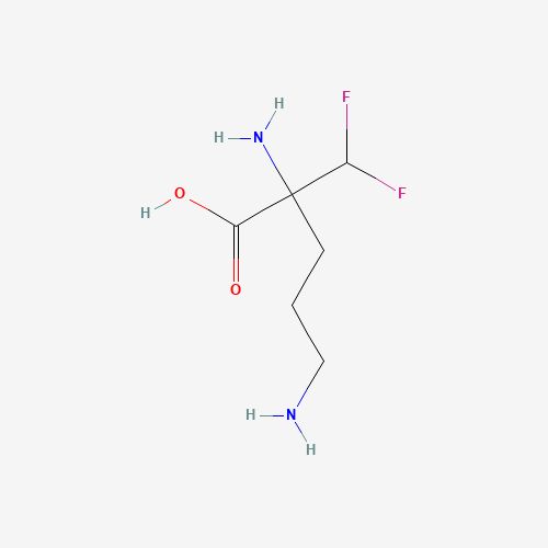 2D chemical (molecular) structure of Eflornithine
