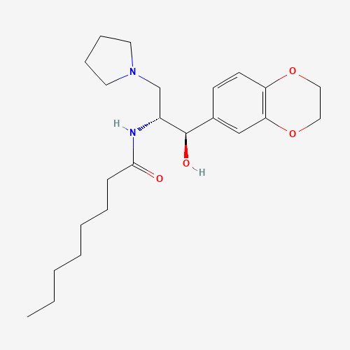 2D chemical (molecular) structure of Eliglustat