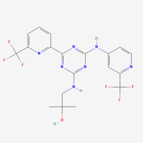 2D chemical (molecular) structure of Enasidenib