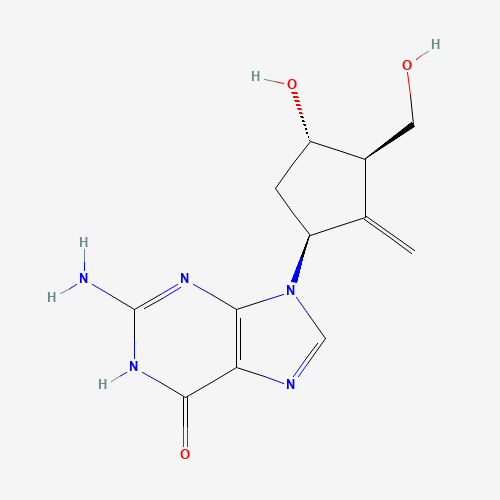 2D chemical (molecular) structure of Entecavir