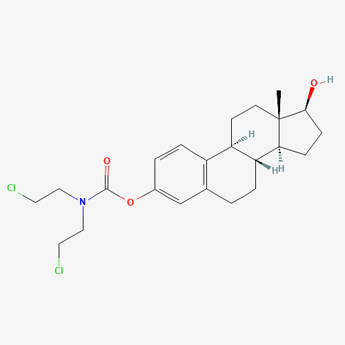 2D chemical (molecular) structure of Estramustine