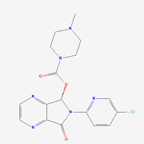 2D chemical (molecular) structure of Eszopiclone