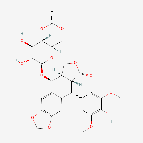 2D chemical (molecular) structure of Etoposide