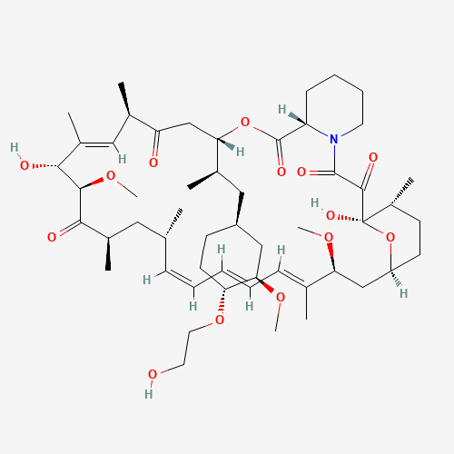 2D chemical (molecular) structure of Everolimus