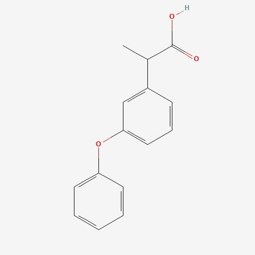 2D chemical (molecular) structure of Fenoprofen