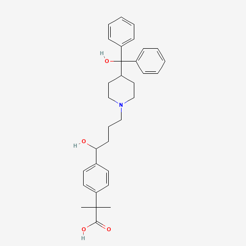 2D chemical (molecular) structure of Fexofenadine