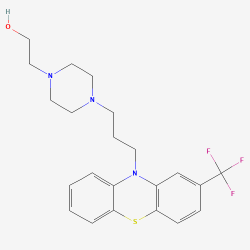 2D chemical (molecular) structure of Fluphenazine