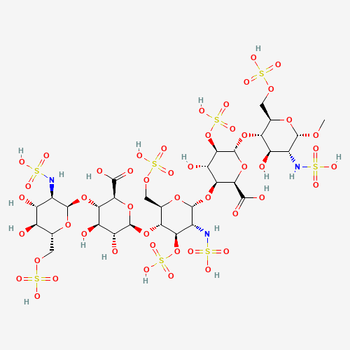 2D chemical (molecular) structure of Fondaparinux