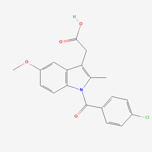 2D chemical (molecular) structure of Indomethacin