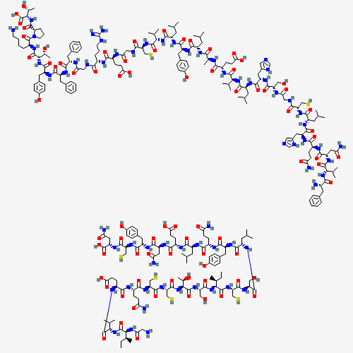 2D chemical (molecular) structure of Insulin lispro