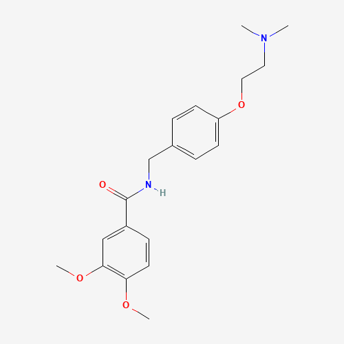 2D chemical (molecular) structure of Itopride