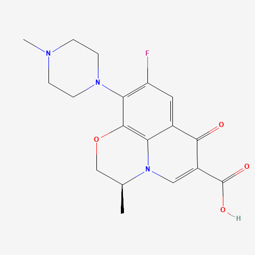 2D chemical (molecular) structure of Levofloxacin